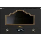 Smeg Cortina 850w Inbyggd Mikrovågsugn Med Grill