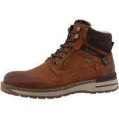 Mustang Boots med snörning 'Maril' konjak / svart