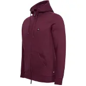 Cappuccino Italia Hoodies Fleece Zip Hood Röd
