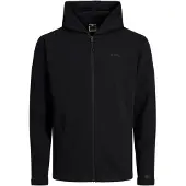 Jack & Jones väst Cloud Zip Sweat Hood Svart