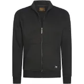 Cappuccino Italia Tröjor Fleece Zip Jack Svart