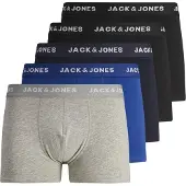 Jack & Jones Boxershorts marinblå / royalblå / ljusgrå / svart / vit