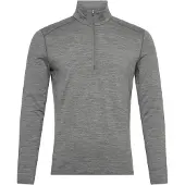 Icebreaker - Underställ - M Merino 200 Oasis LS Half Zip Gritstone Heather för UnisexUll - Storlek XL - Grå