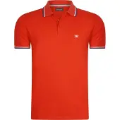 Cappuccino Italia Polo Applique Pique Rod