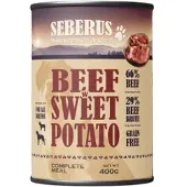Seberus Beef w/Sweet Potato spannmålsfritt våtfoder hund