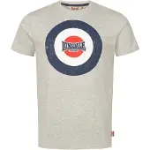 Lonsdale T-shirt 'Trevose' mörkblå / gråmelerad / röd / vit