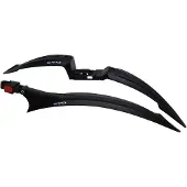 Polisport Cross Country Evo 26-29´´ Mudguard Set Svart 26-29´´