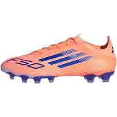 Adidas F50 Pro Mg Coral Blaze - Beam Orange/lucid Blue/vit - Multi Ground (Mg), storlek 44