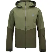 Black Diamond - Skidjackor - M Recon Stretch Shell Tundra Dark Moss för UnisexNylon - Storlek L - Grön