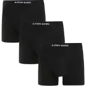 Björn Borg Organic Cotton Stretch Boxers 3-pack Svart, XL