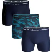 Björn Borg Cotton Stretch Boxers 3-pack Blå, M