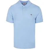 Gant för män. 2210 Piké pikétröja Regular Fit Shield blå (S), Casual, Bomull, Klassisk, Kort ärm