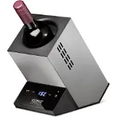 Caso vinkyl för 1 flaska WineCase One fristående flaskkapacitet 1 Inox