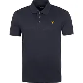 Lyle & Scott Plain Kortärmad Polotröja