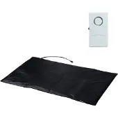 Pentatech Tryckmatta med larm Svart 95 dB 33620