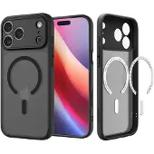 Spigen iPhone 17 Pro Max Ultra Hybrid Mag Skal - Frost Svart