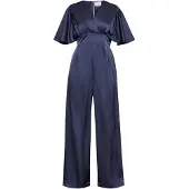 Sisters point Jumpsuit 'GISELA' marinblå