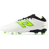 New Balance Tekela V5 Team Low Cut FG Lime Light - Vit/Grön - Gräs (FG), storlek 42