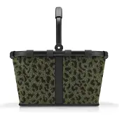 Reisenthel carrybag, Svart, Brun, Aluminium, Polyester, Varukorg, 22 l, 480 mm, 280 mm