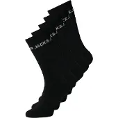 Jack & Jones Strumpor - JacBasic Tennis - 5-pack - Svart - - 38/43 - Strumpor