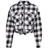 Urban Classics Oversized Check Skjorta Med Långa ärmar