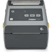 Zebra Technologies Zebra ZD621d - Etikettskrivare - direkt termisk - Rulle (10,8 cm) - 203 dpi - upp till 203 mm/sek - USB 2.0, LAN, seriell, USB-värd - grå
