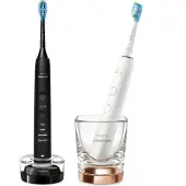 Philips Sonicare DiamondClean DiamondClean 9000 HX9914/61 Sonisk eltandborste med app + 4 C3 Borsthuvuden, Vuxen, Ultraljudstandborste, Daglig vård...