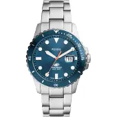 Fossil Blue Dive 3-hands Silver FS6050
