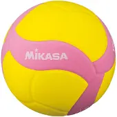 MIKASA Kamuolys volleyboll geltona ir-rožinė VS220W (5)
