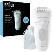 Braun Silk-épil 5 - Vit/Grå / Wet & dry-epilator / Sladdlös epilator