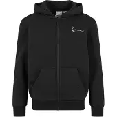Karl kani Sweatjacka 'Essential' svart / vit