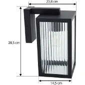 LINDBY Utomhusbelysning , Bolgar, dimbara, Svart, Terrass, Metall, Modern