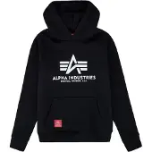 Alpha industries Sweatshirt röd / svart / vit