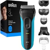 Braun Braun: Rakapparat Serie 3 3040s ( med trimmertillbehör)