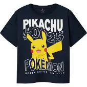 Name it T-shirt 'NKMJamish Pokemon' marinblå / gul / röd / vit