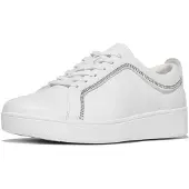 FitFlop Rally Crysal Trim Leather Skor