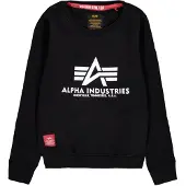 Alpha industries Sweatshirt röd / svart / vit