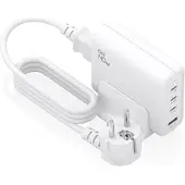 Aisens Asch-140w4p055-w Usb-a-och Usb-c-väggladdare