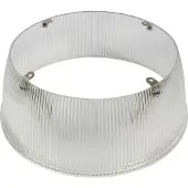 Synergy 21 LED spotpendel UFO med lampskärm transparent öppen M