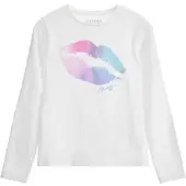 GUESS Långärmade T-shirts J3YI49 flickor - Vit - 16 ans