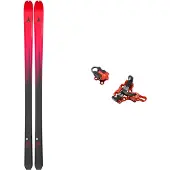 Atomic - Topptursskidor - Backland 65 UL 2027 för UnisexTrä - Storlek 151 cm - Röd