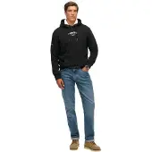 Superdry Tattoo Flash Loose Fit Huvtröja