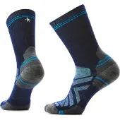 Smartwool - Vandringskläder dam - W Hike Targeted Cushion Crew Socks Deep Navy för UnisexNylon - Storlek 34-37 - Marinblå