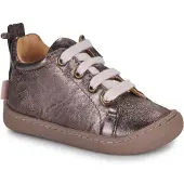 Easy peasy Höga sneakers MY DODU LACET pojkar - Brun - 24