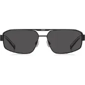 HUGO Eyewear Wrap-style sunglasses with rubber logo