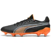 Puma King Ultimate Fg/ag Hot Pursuit - Svart/orange/Silver, storlek 40