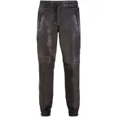 Infinity Leather Joggingbyxor i läder för herrar-Boston