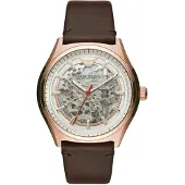 Giorgio Armani Emporio AR60005 automatisk silverfärgad urtavla herrklocka