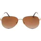 Tom Ford Porscha Mörkbrun Lens Guld Solglasögon
