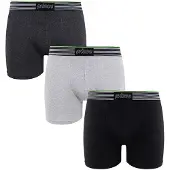 Prince Performance Range 3-pack Svart Grå Herrboxare MUXPR061